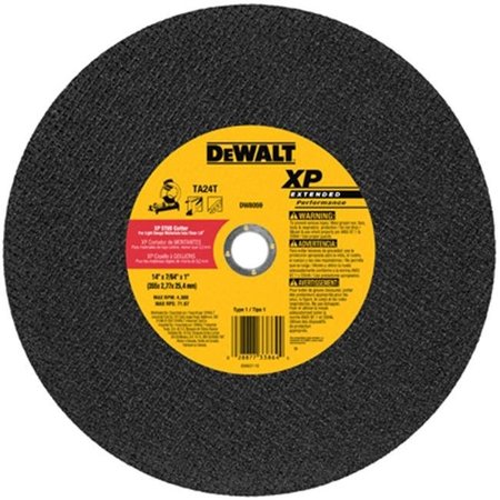 DEWALT Dewalt Accessories DW8059 14 x 0.10 x 1 In. Chop Saw Blade 197555